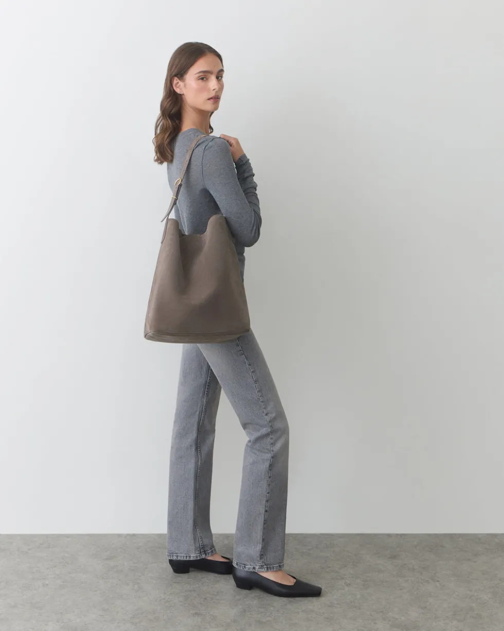 Camina Bucket Bag (Suede)