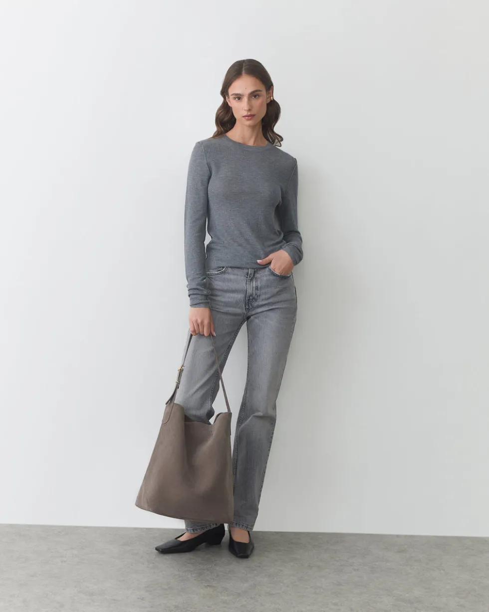 Camina Bucket Bag (Suede)