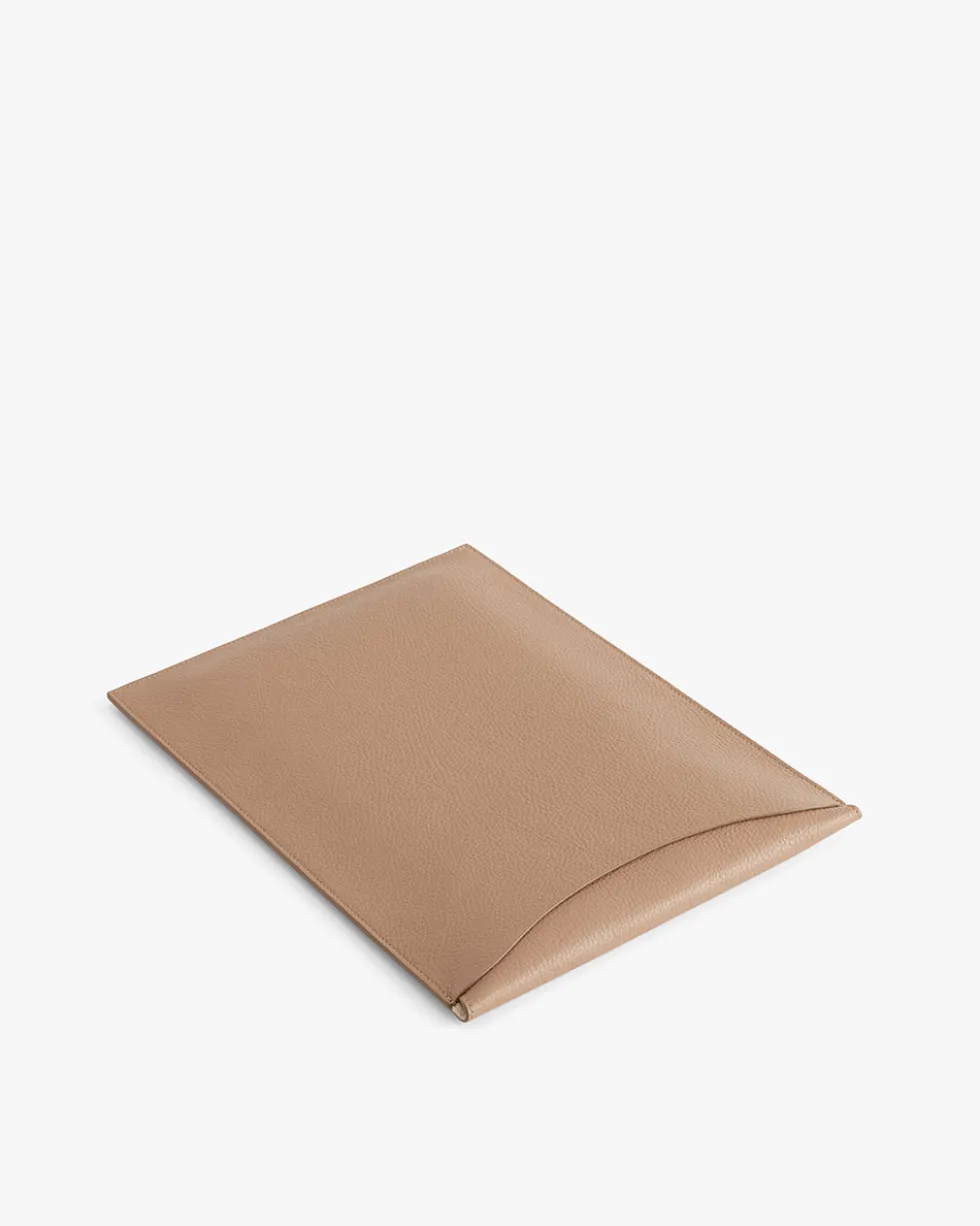 Convertible Leather Laptop Sleeve 15-16-inch