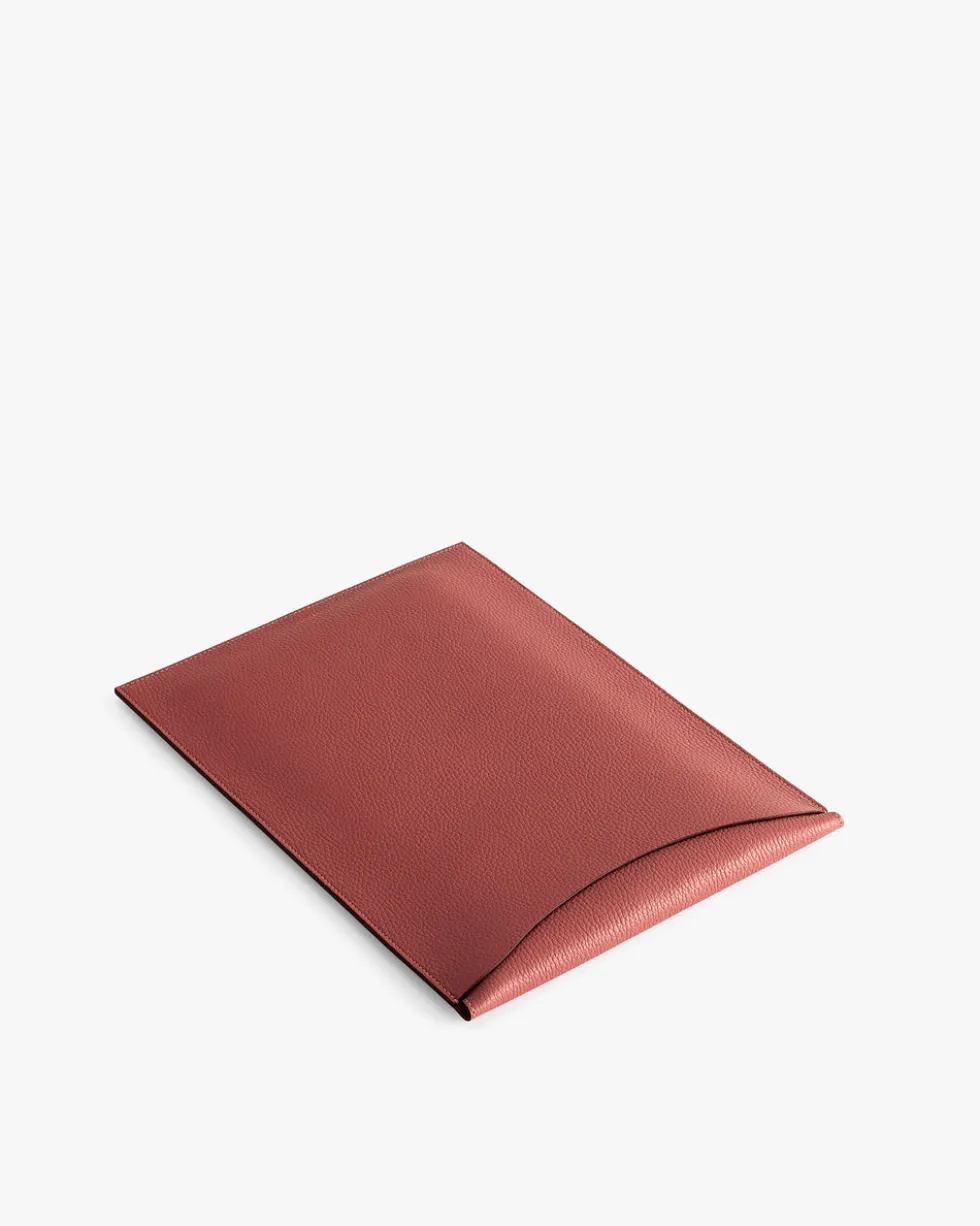 Convertible Leather Laptop Sleeve 15-16-inch