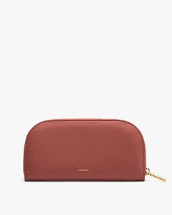 Curved Zip Wallet