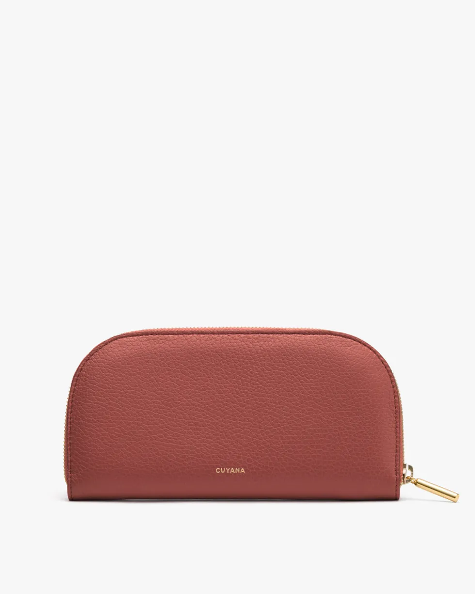 Curved Zip Wallet