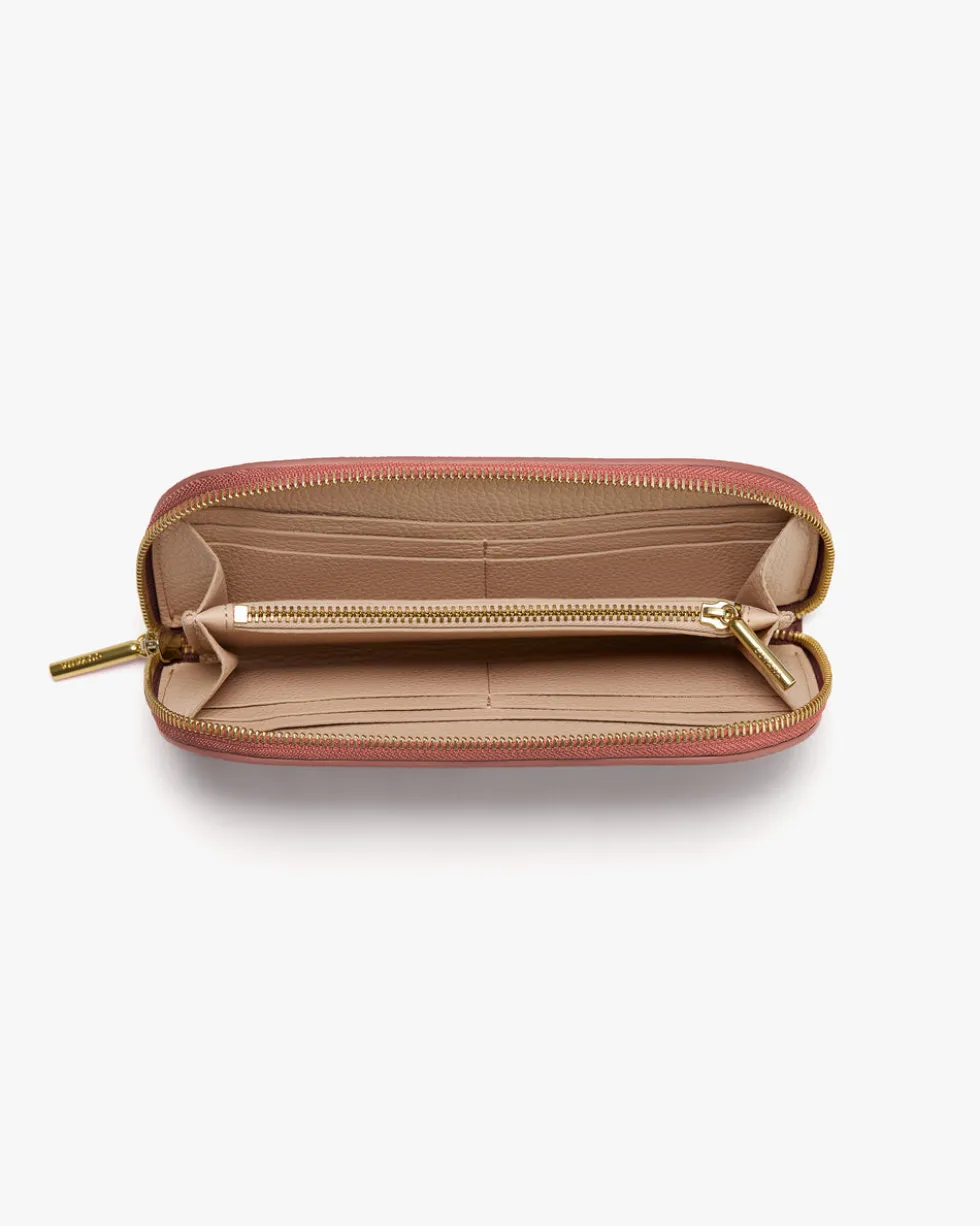 Curved Zip Wallet