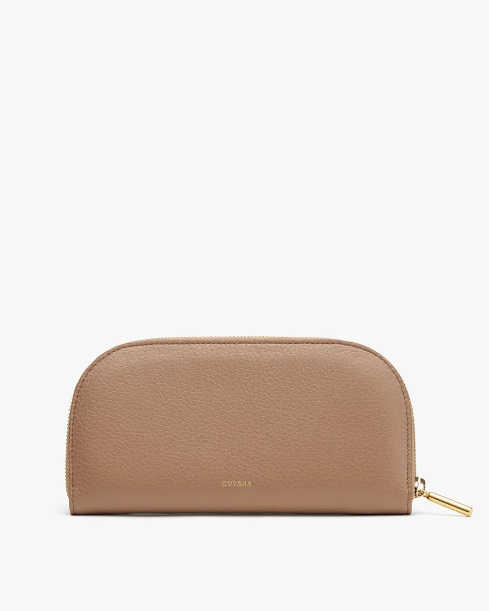 Curved Zip Wallet