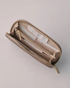 Curved Zip Wallet