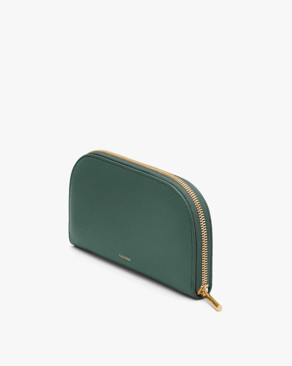 Curved Zip Wallet
