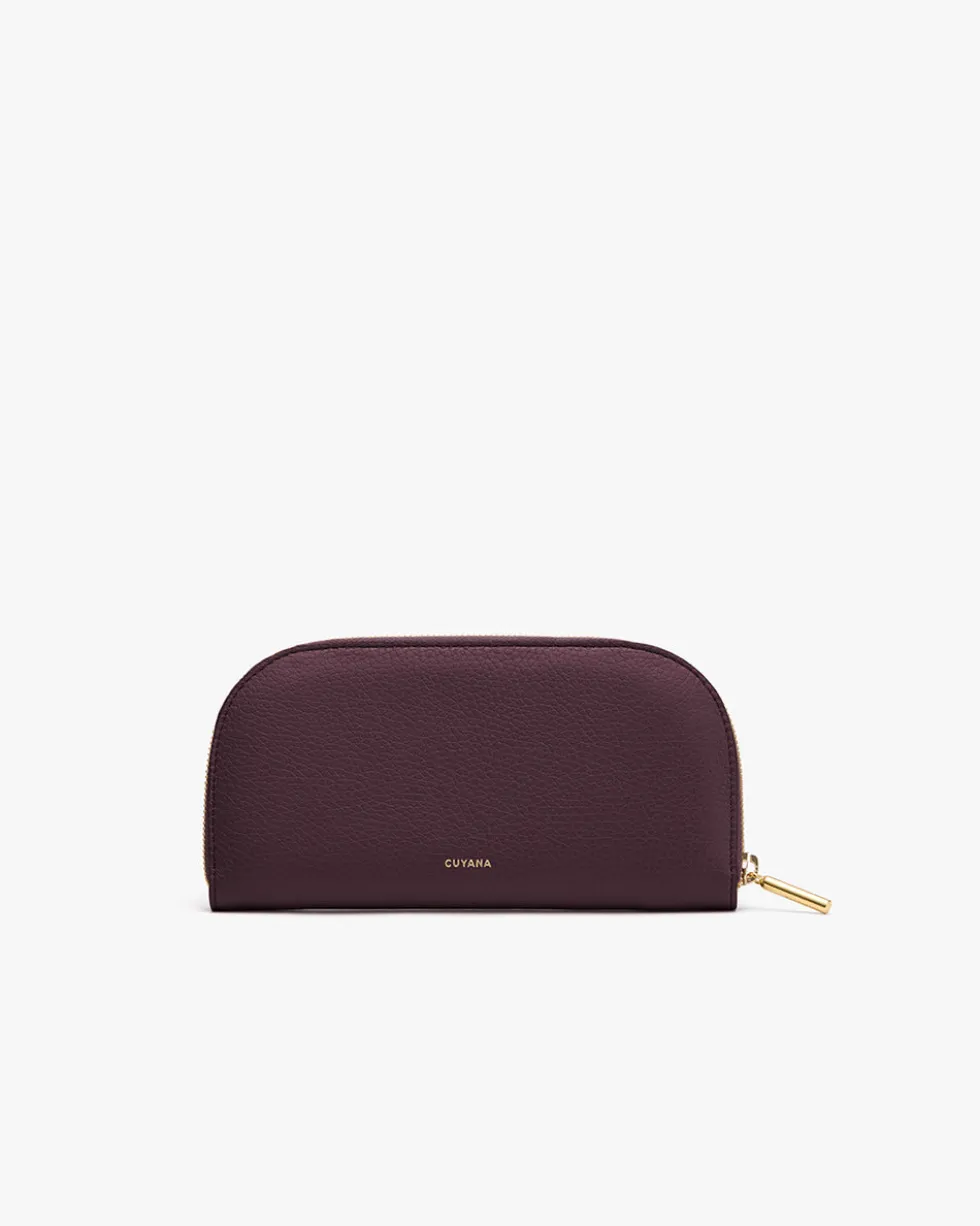 Curved Zip Wallet