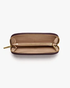 Curved Zip Wallet
