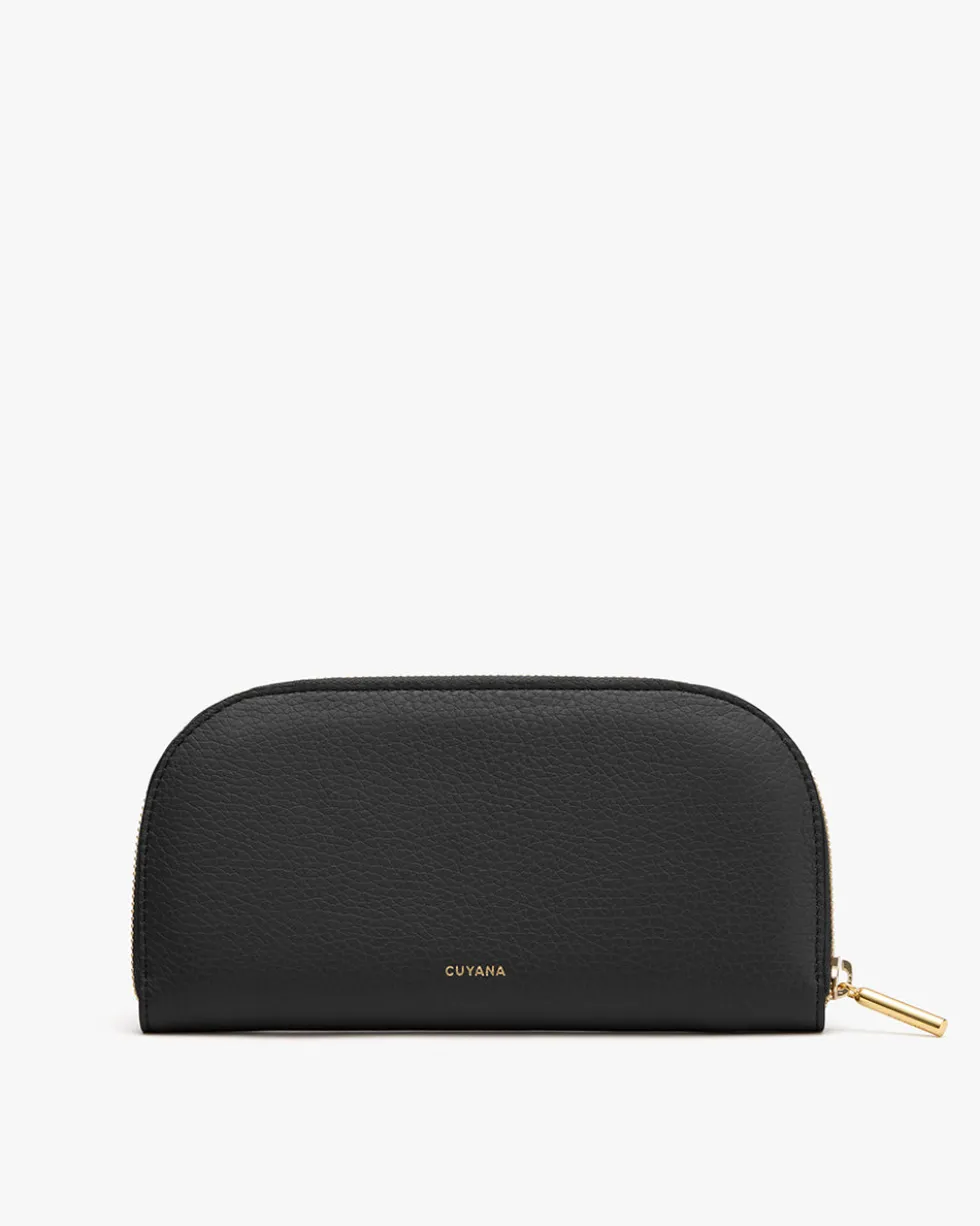 Curved Zip Wallet