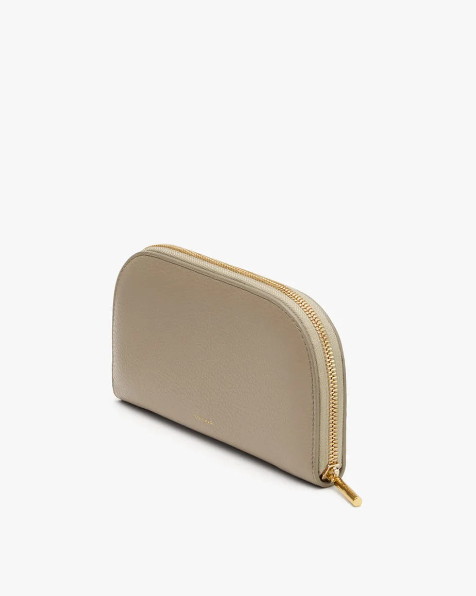 Curved Zip Wallet