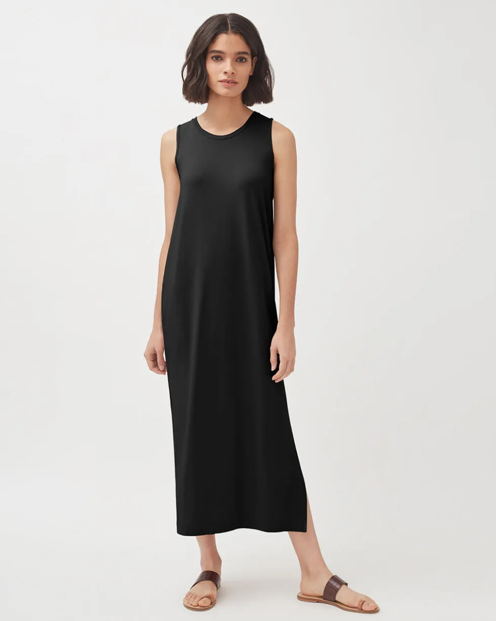 Drape-Back Dress