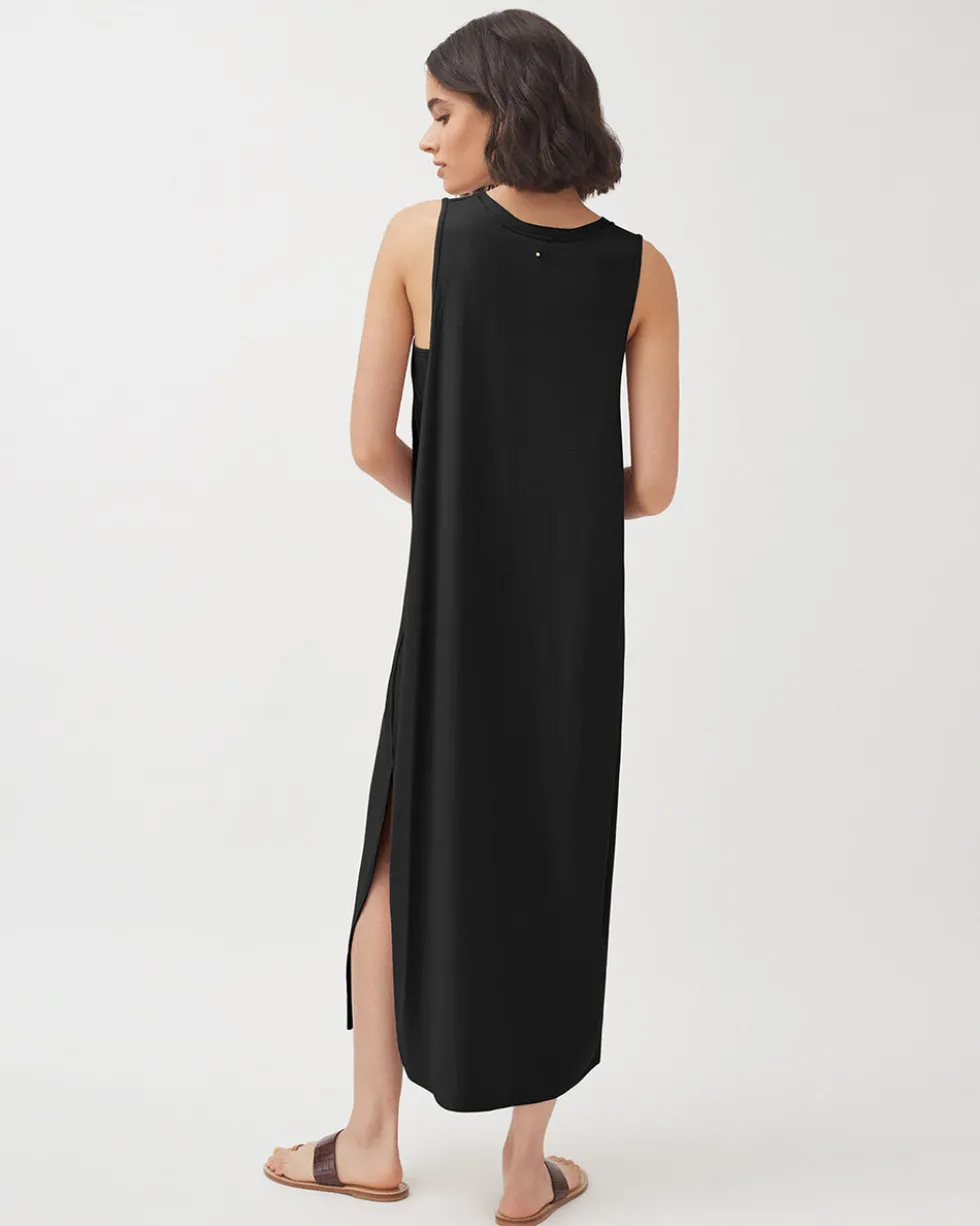 Drape-Back Dress