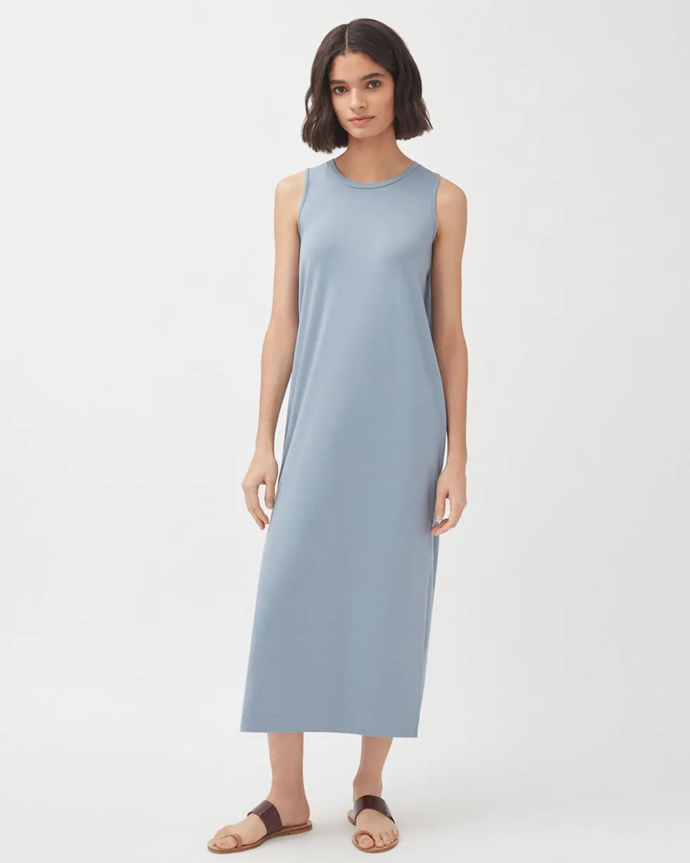 Drape-Back Dress