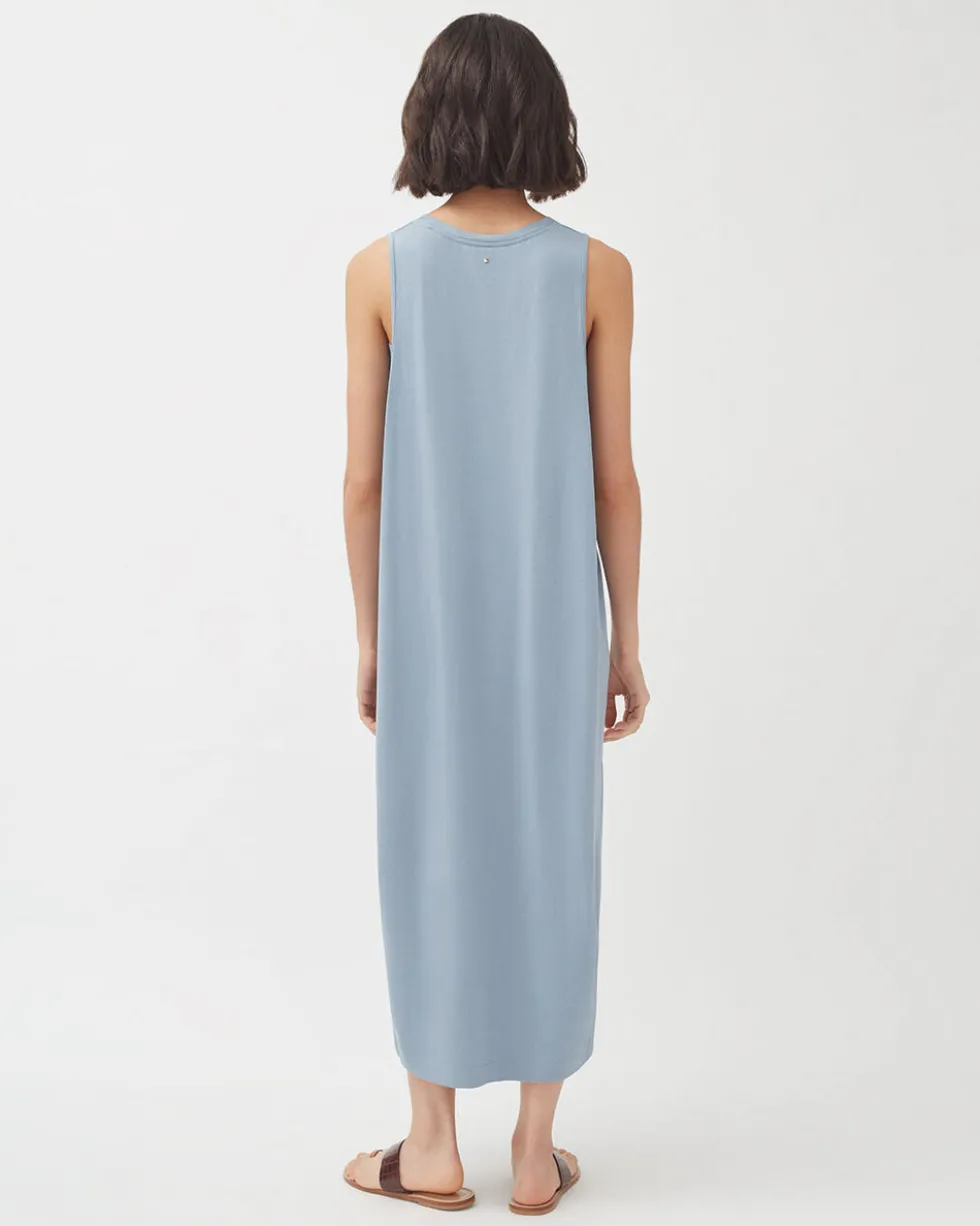 Drape-Back Dress