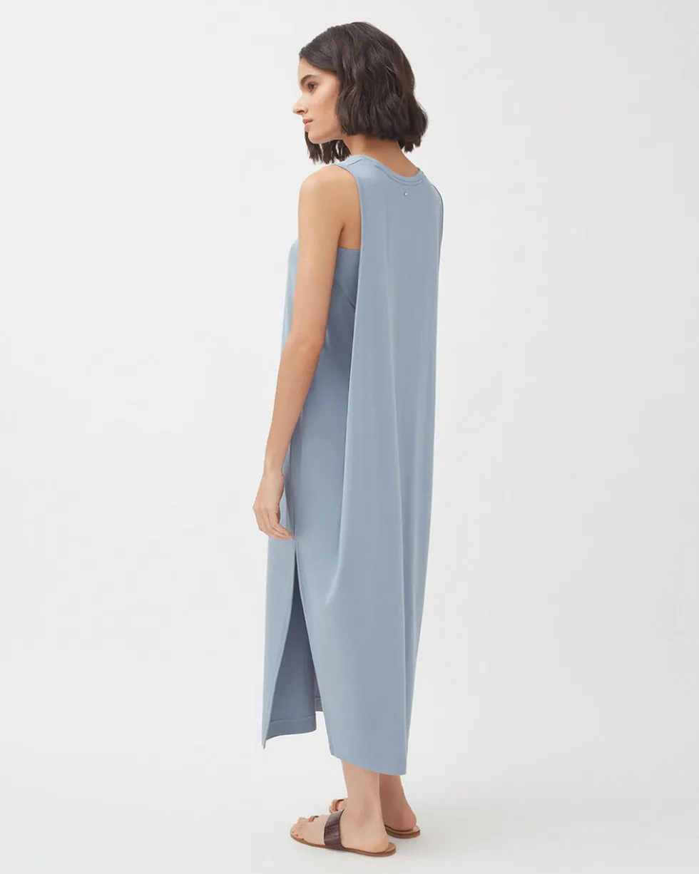Drape-Back Dress
