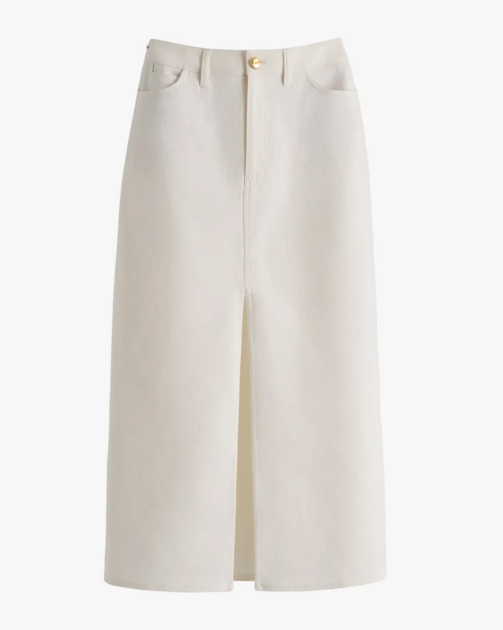 Front Slit Maxi Skirt