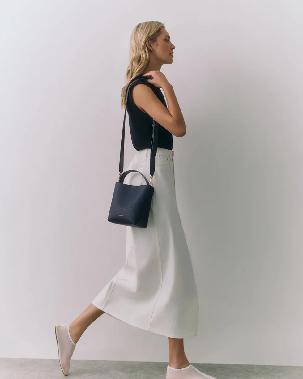 Front Slit Maxi Skirt