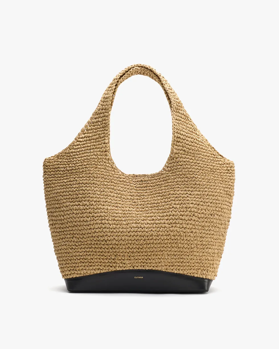 Large Raffia Tote