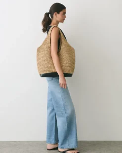 Large Raffia Tote