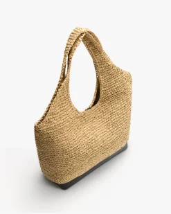 Large Raffia Tote