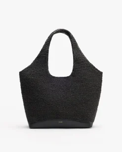 Large Raffia Tote