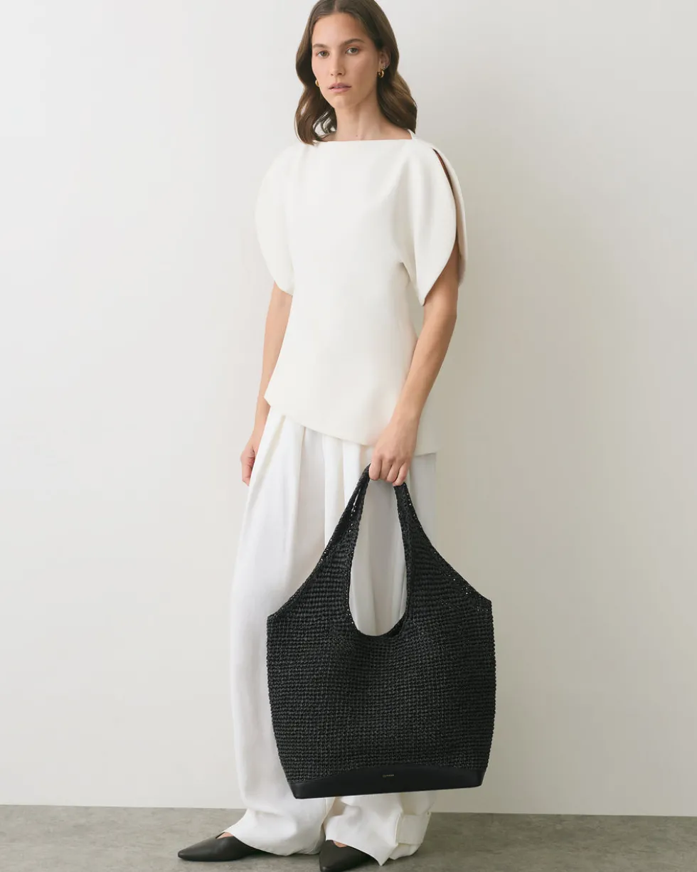 Large Raffia Tote