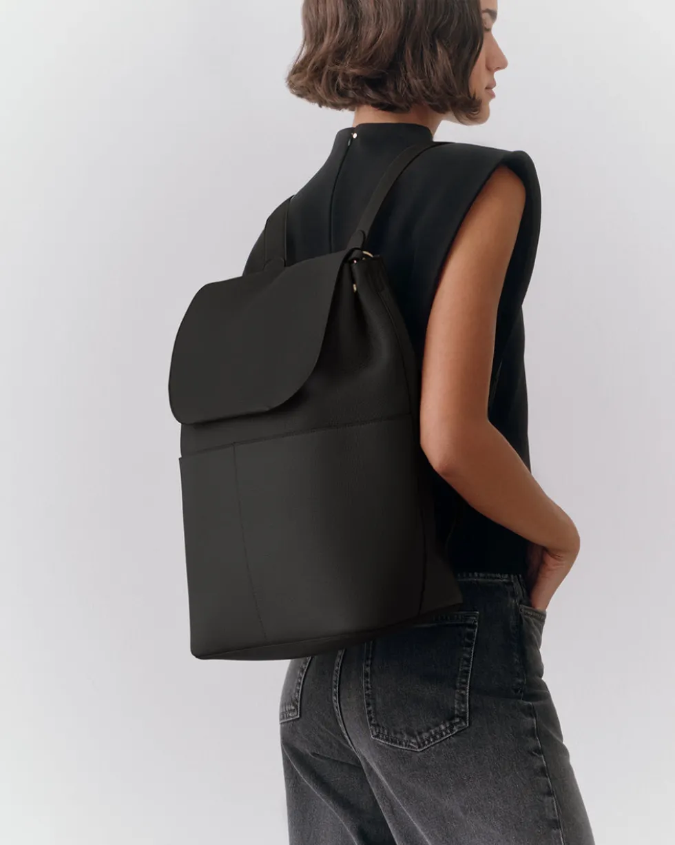 Leather Backpack 16-inch