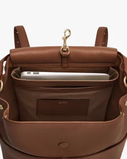Leather Backpack 16-inch