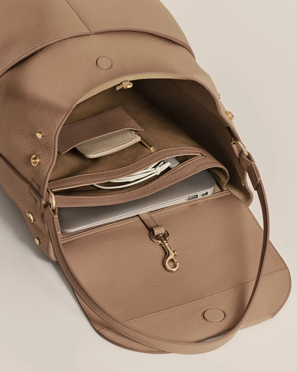Leather Backpack 16-inch