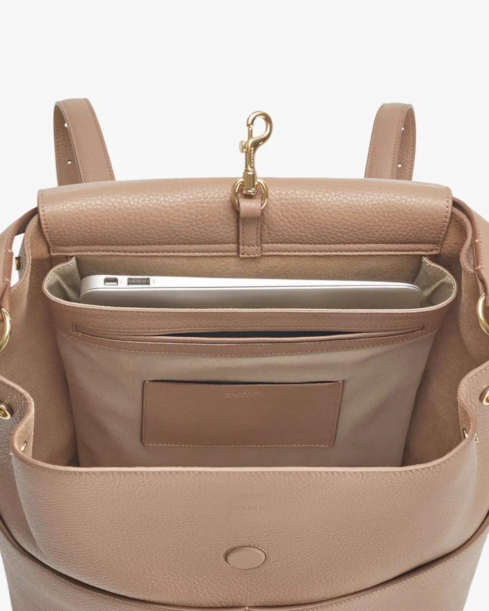 Leather Backpack 16-inch