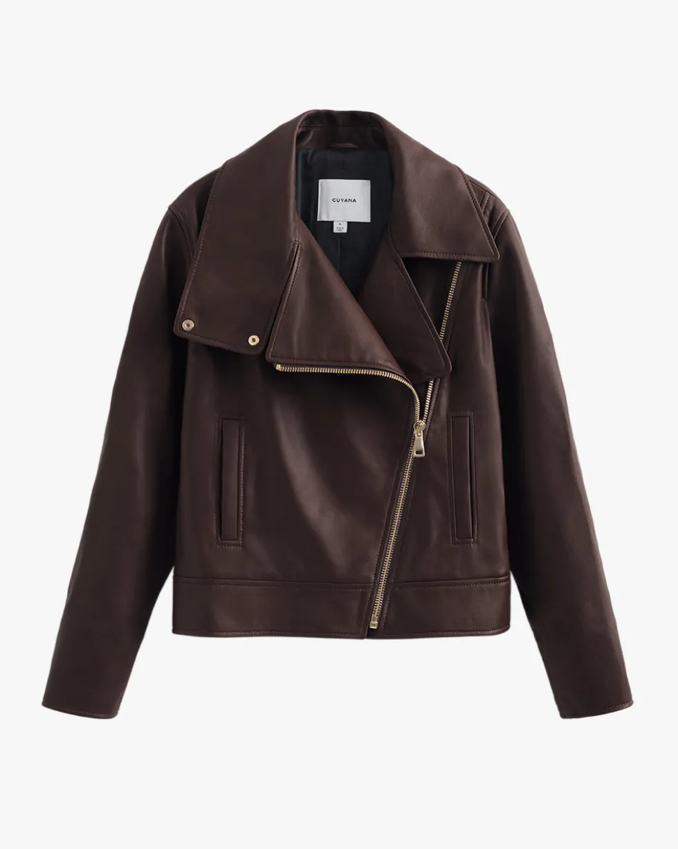 Leather Moto Jacket