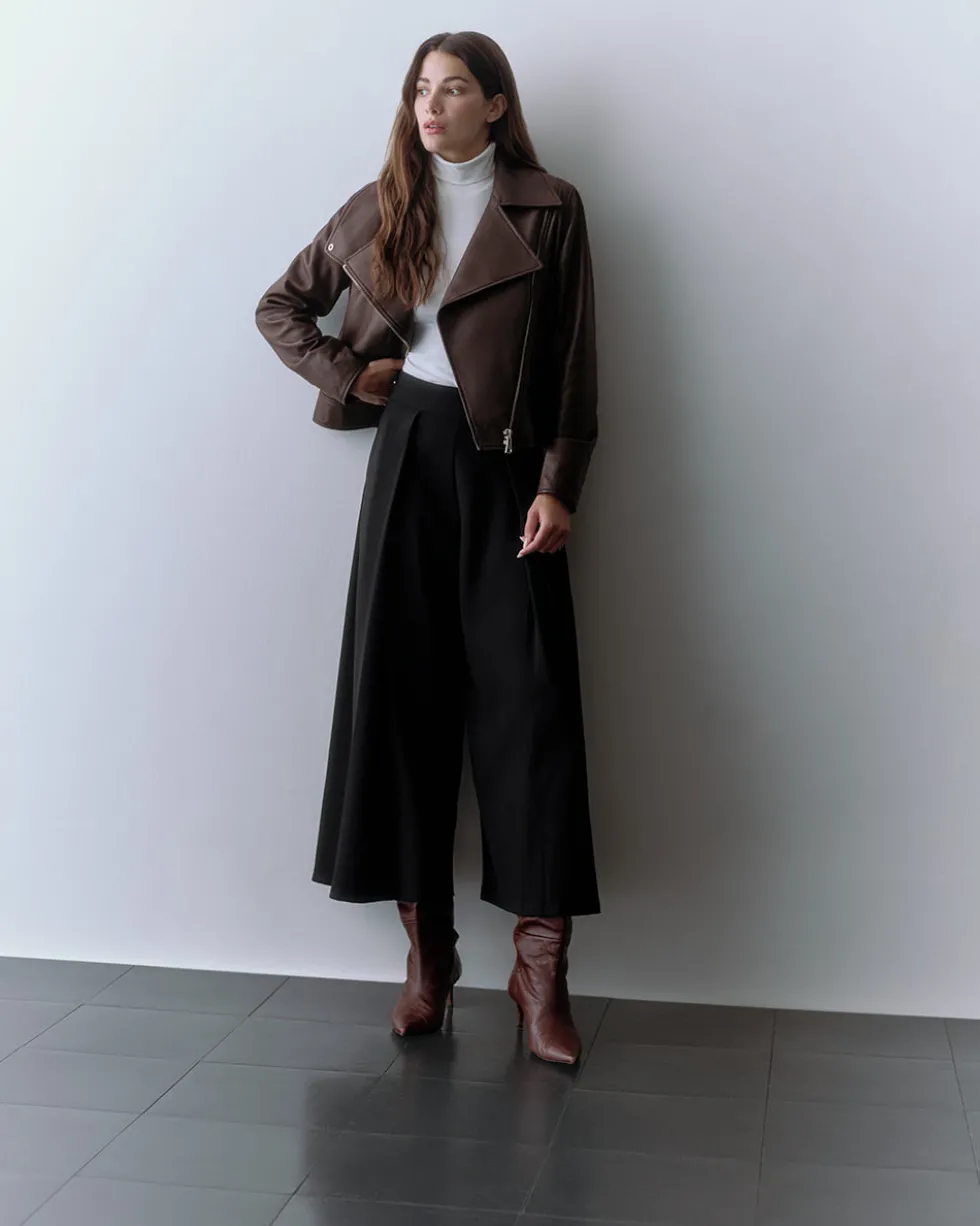 Leather Moto Jacket