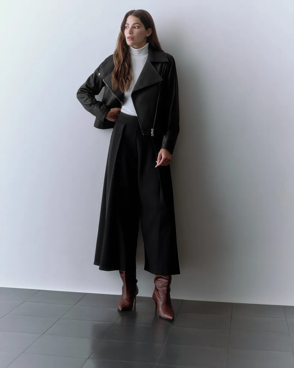 Leather Moto Jacket