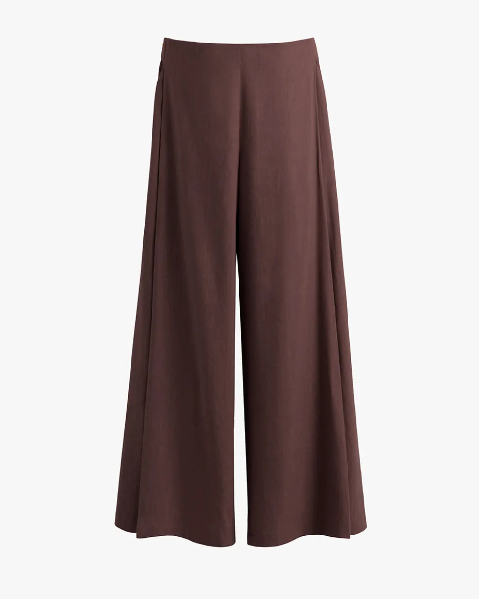Linen Pleated Pants