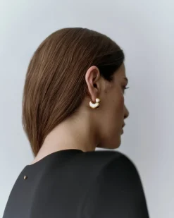Mini Celestia Hoop Earrings