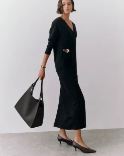 Oversized Double Loop Bag