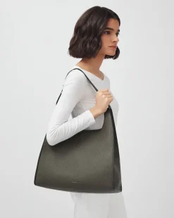 Oversized Double Loop Bag