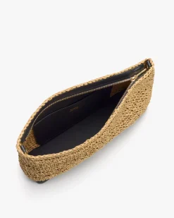 Raffia Clutch