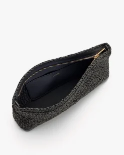 Raffia Clutch