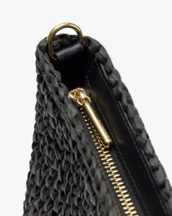 Raffia Clutch