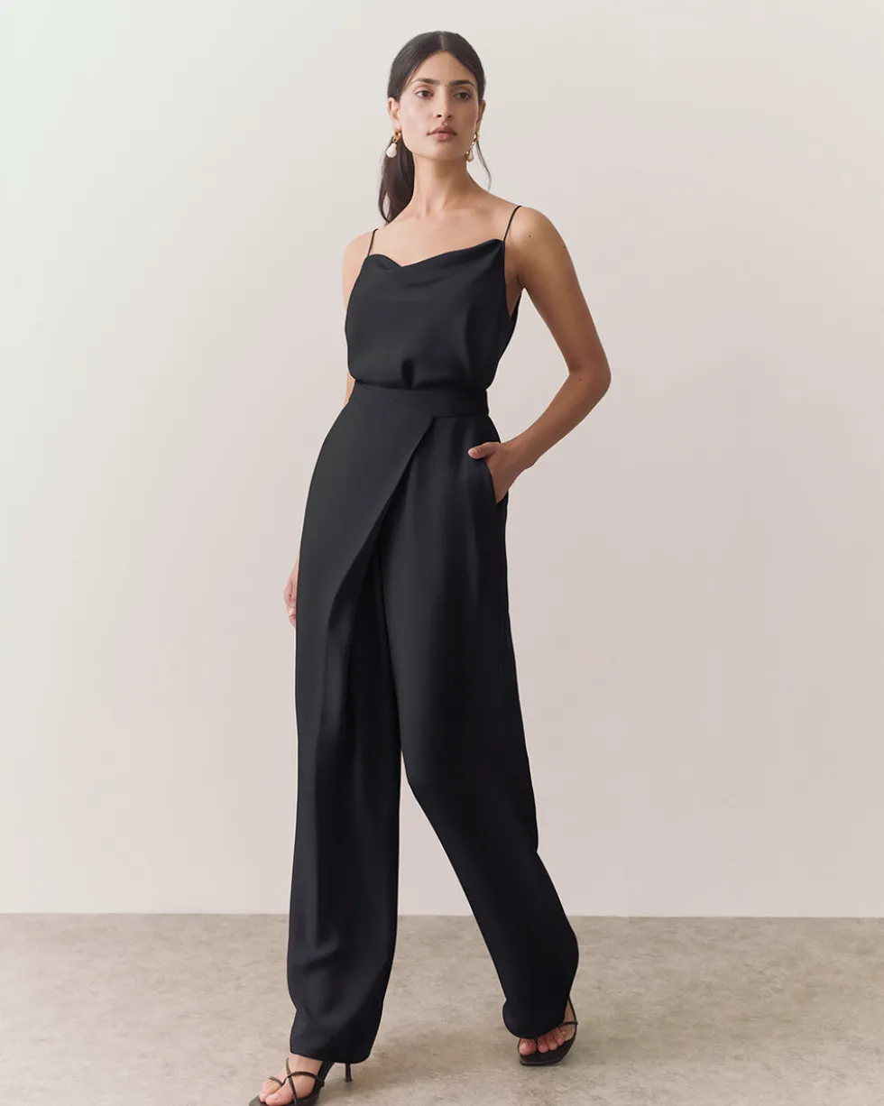 Silk Overlay Pant