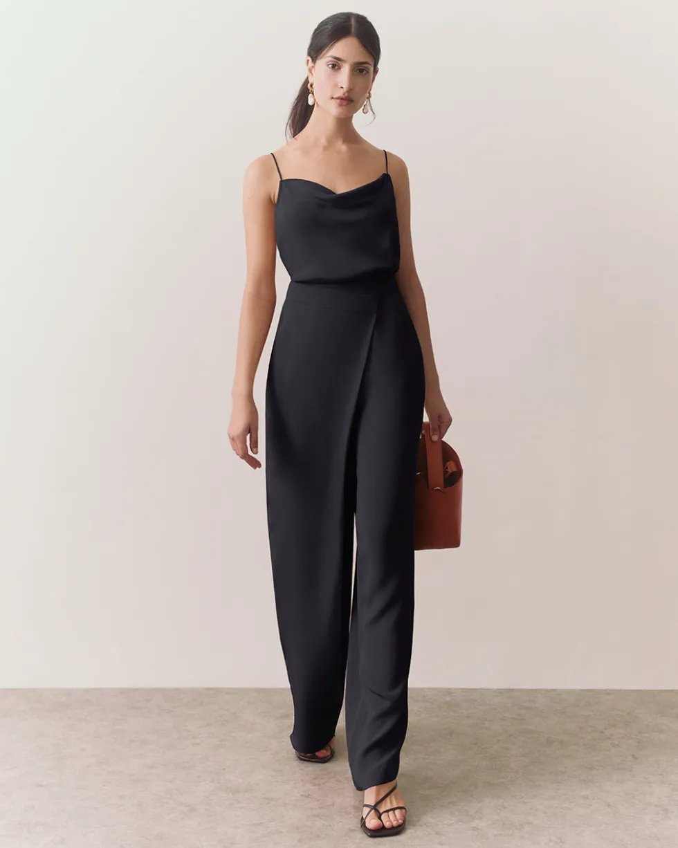 Silk Overlay Pant