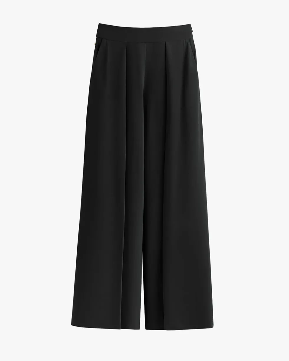 Silk Pleated Pant