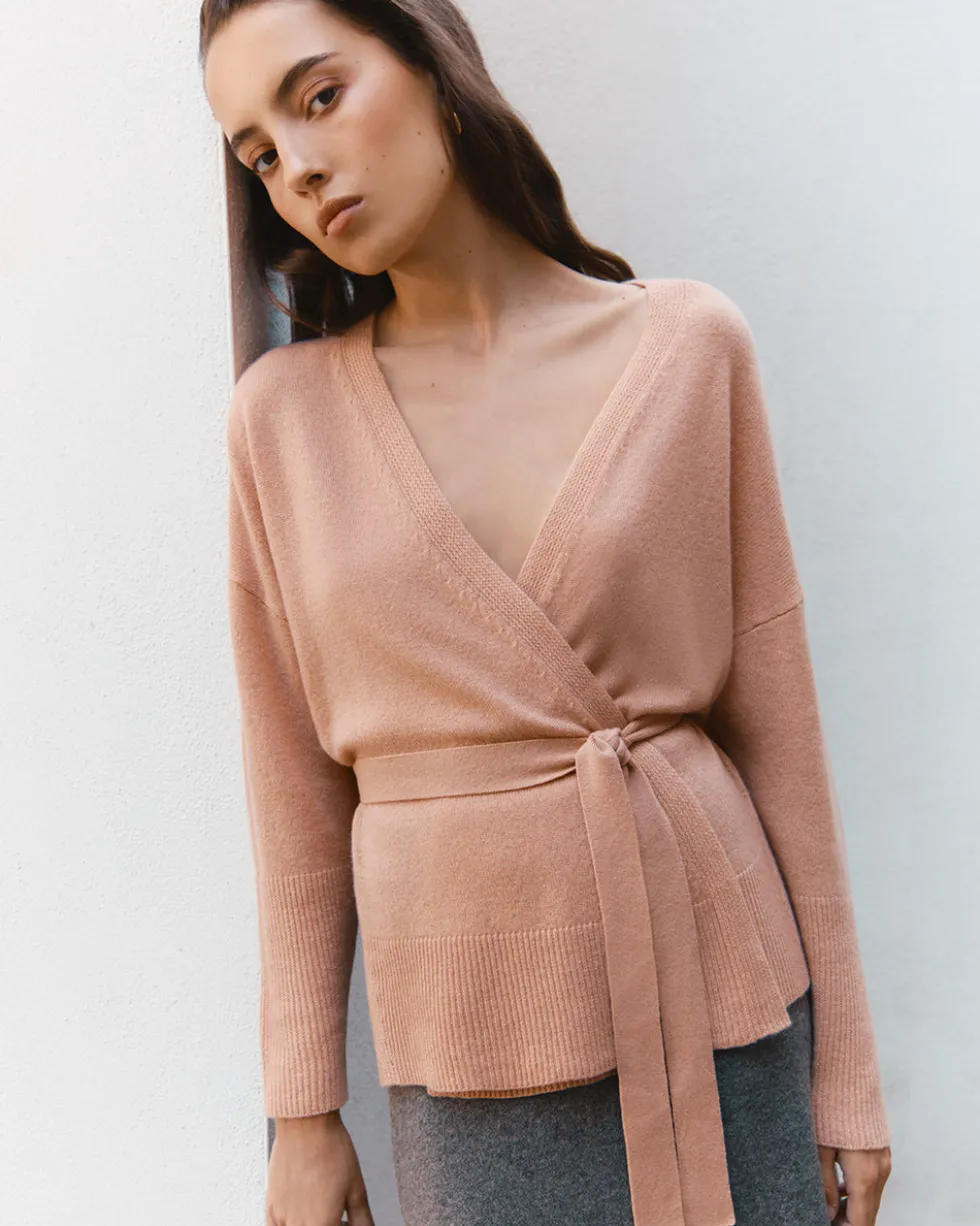 Single Origin Cashmere Wrap Sweater