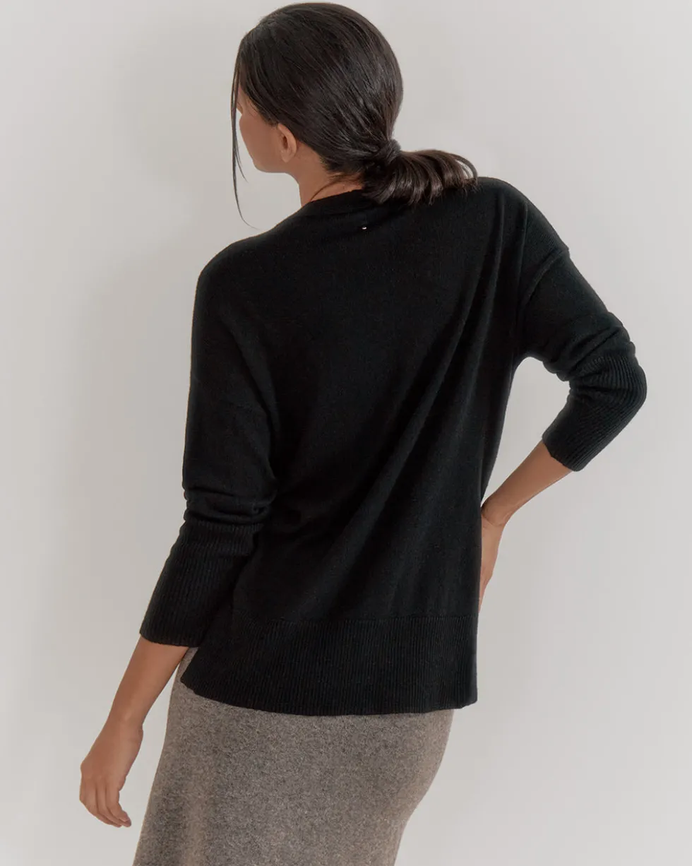 Single Origin Cashmere Wrap Sweater