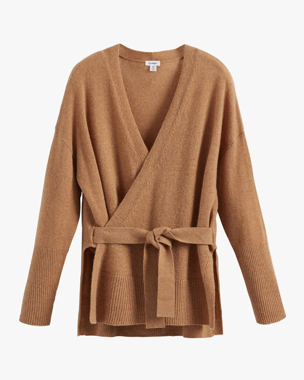 Single Origin Cashmere Wrap Sweater