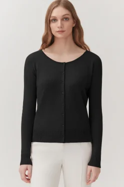 Single-Origin Cashmere Cardigan