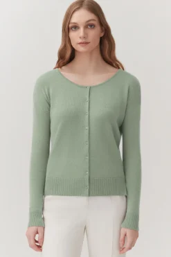 Single-Origin Cashmere Cardigan