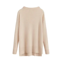 Single-Origin Cashmere Funnel Neck Sweater