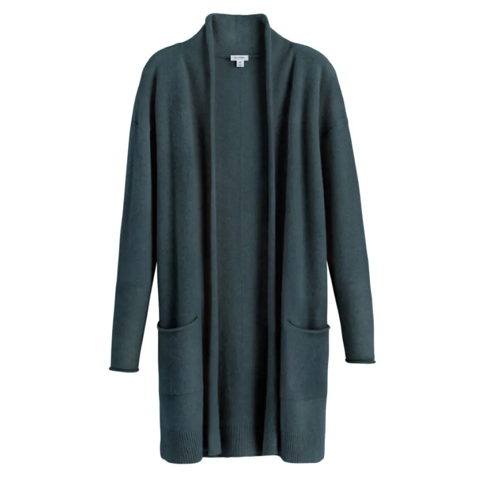 Single-Origin Cashmere Long Cardigan